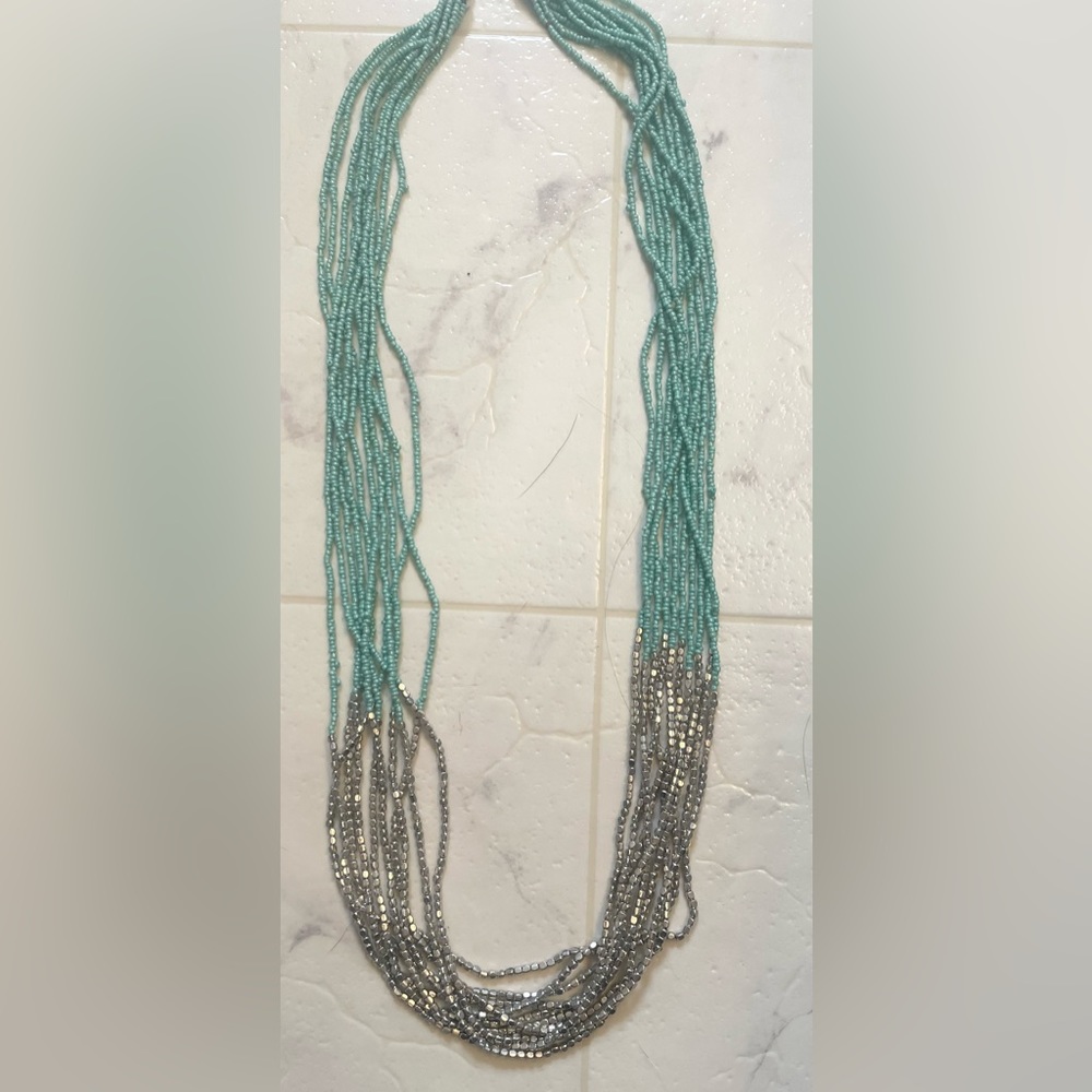 Multi-Strand long necklace